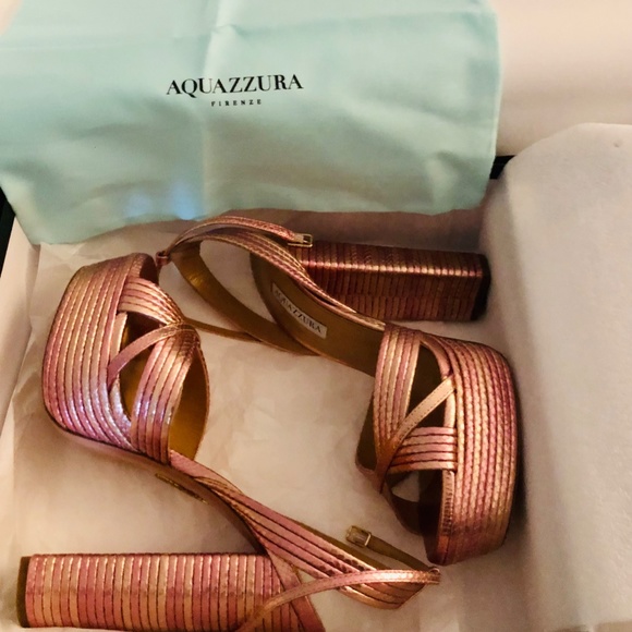 NBW Sundance Snake-Embossed Platform Sandals Color: PARADISE PINK (SOLD OUT) - Picture 2 of 13